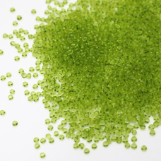 01653 бісер №10 Preciosa (Чехія) 5 грамів. Кристалічний