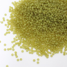 02651 бісер №10 Preciosa (Чехія) 5 грамів. Алебастровий