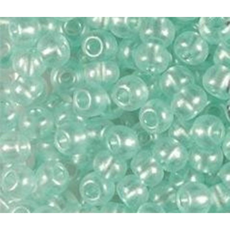 08158 бісер №10 Preciosa (Чехія) 5 грамів. Напівпрозорий