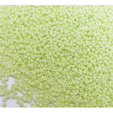 16684 matt бісер №10 Preciosa (Чехія) 5 грамів. Алебастровий перламутровий матовий