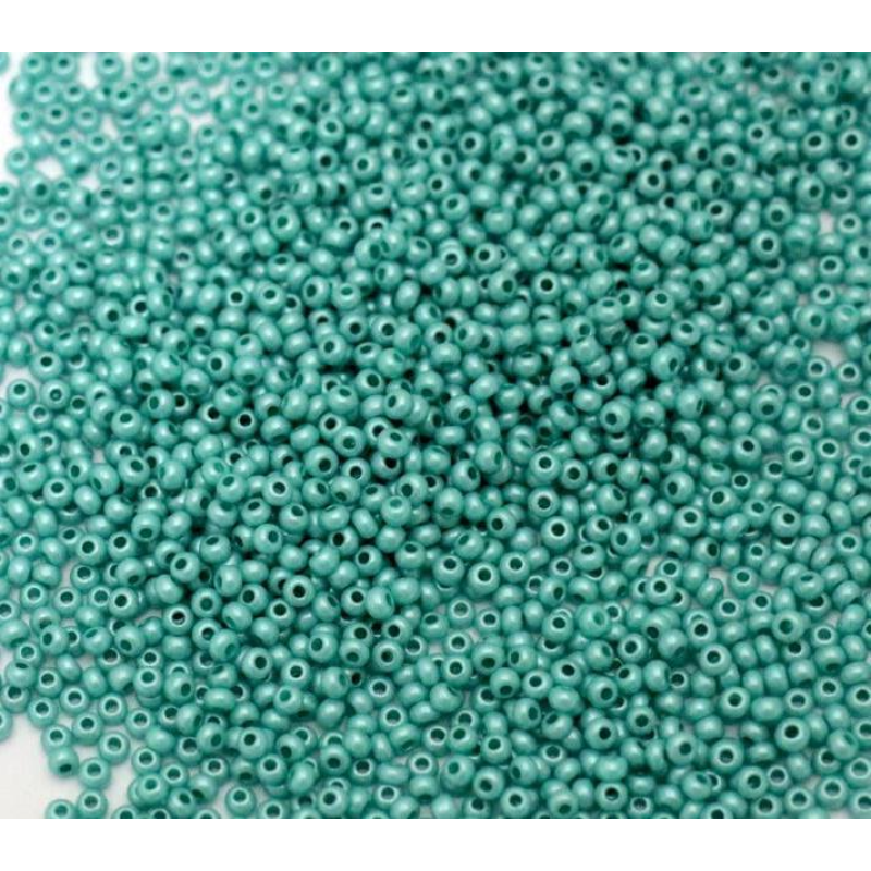 16758 бісер №10 Preciosa (Чехія) 5 грамів. Перламутровий