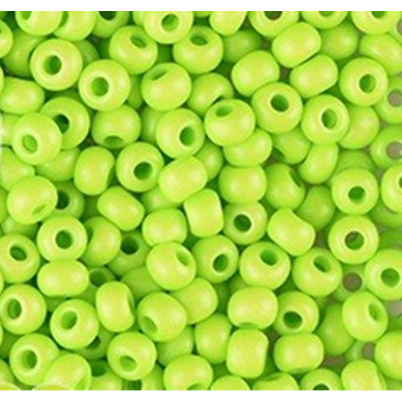 16А54 matt бісер №10 Preciosa (Чехія) 5 грамів. Перламутровий матовий