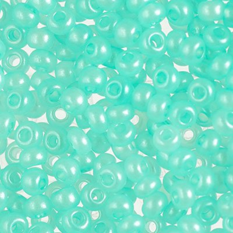 17258 бісер №10 Preciosa (Чехія) 5 грамів. Перламутровий