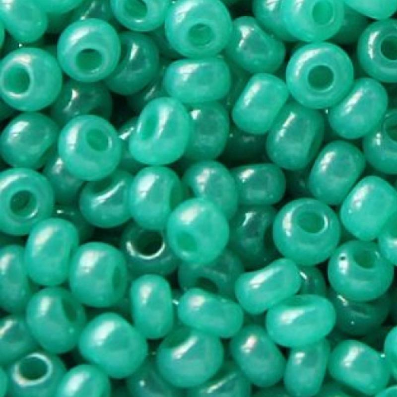 17358 бісер №10 Preciosa (Чехія) 5 грамів. Перламутровий