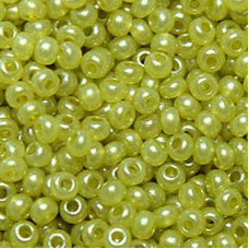 17786 бісер №10 Preciosa (Чехія) 5 грамів. Перламутровий