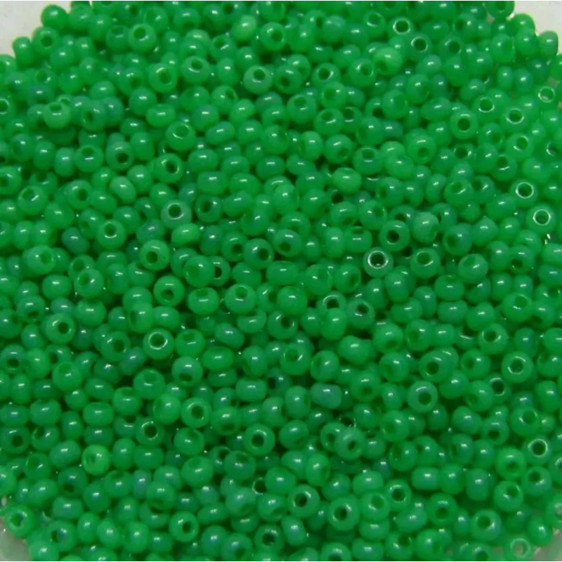 17856 бісер №10 Preciosa (Чехія) 5 грамів. Алебастровий