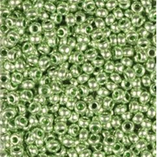 18556 бісер №10 Preciosa (Чехія) 5 грамів. Металізований