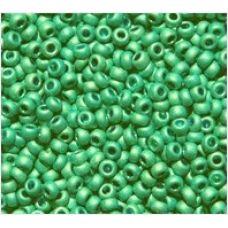 18556 matt бісер №10 Preciosa (Чехія) 5 грамів. Металізований матовий