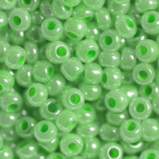 37156 бісер №10 Preciosa (Чехія) 5 грамів. Перламутровий