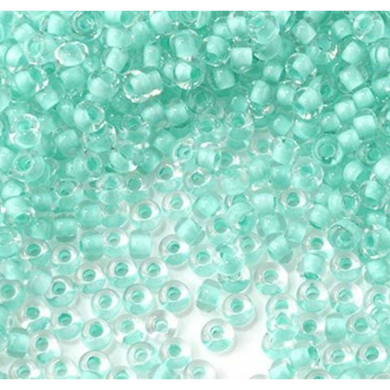 38353 бісер №10 Preciosa (Чехія) 5 грамів. Прозорий профарбований 38353 бісер №10 Preciosa (Чехія) 5 грамів. Прозорий профарбований