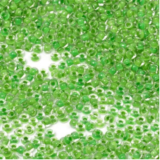 38357 бісер №10 Preciosa (Чехія) 5 грамів. Прозорий профарбований