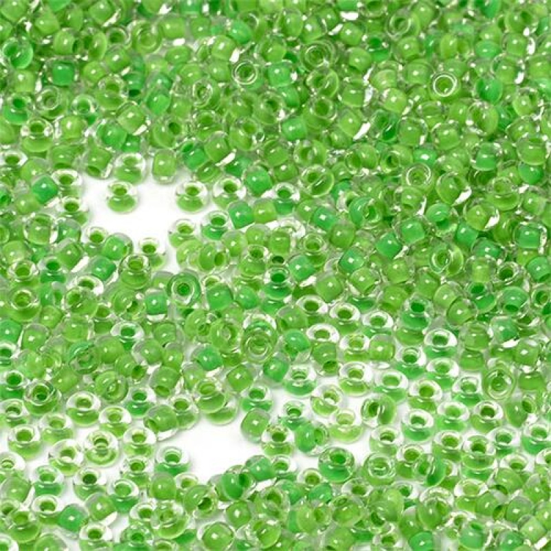 38357 бісер №10 Preciosa (Чехія) 5 грамів. Прозорий профарбований 38357 бісер №10 Preciosa (Чехія) 5 грамів. Прозорий профарбований