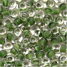 38359 бісер №10 Preciosa (Чехія) 5 грамів. Прозорий профарбований
