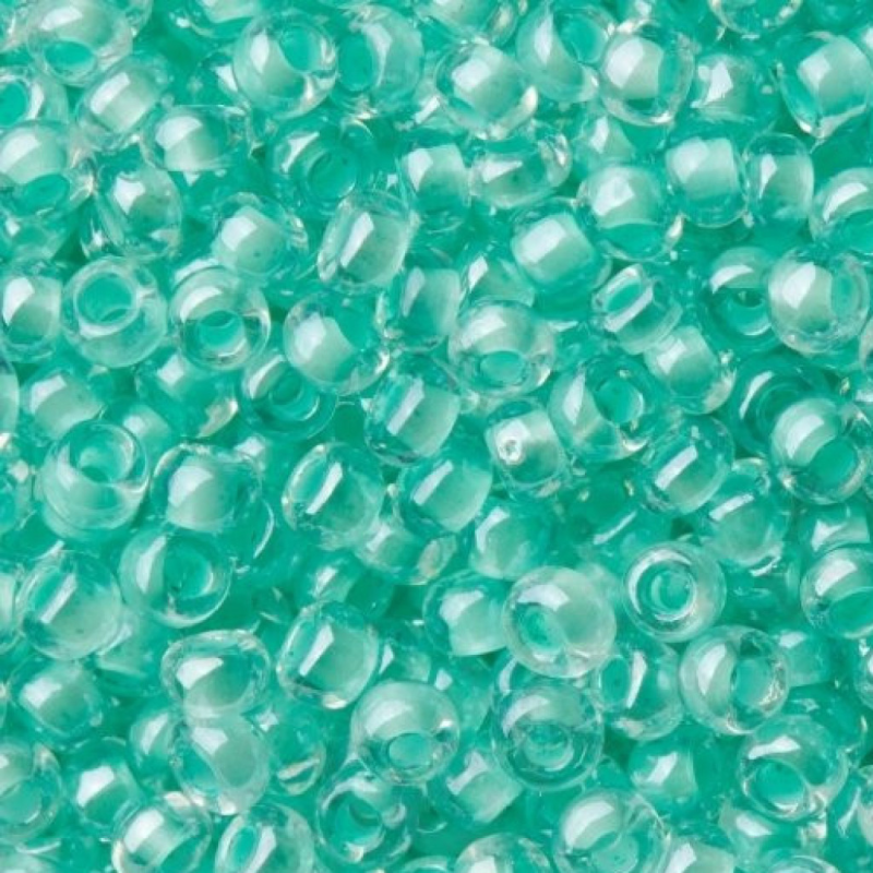 38653 бісер №10 Preciosa (Чехія) 5 грамів. Прозорий профарбований 38653 бісер №10 Preciosa (Чехія) 5 грамів. Прозорий профарбований