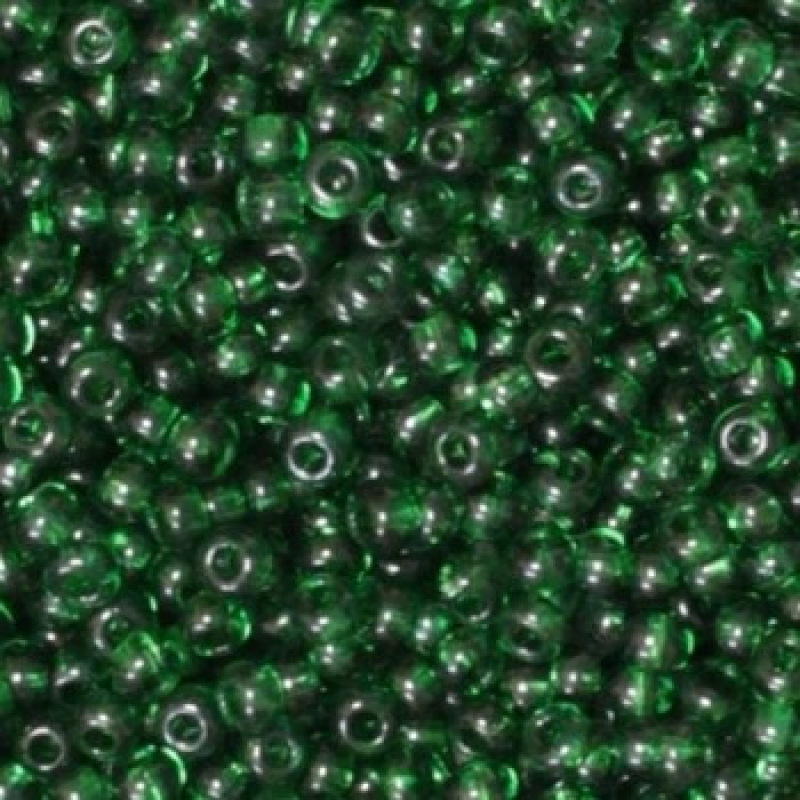 50060 бісер №10 Preciosa (Чехія) 5 грамів. Прозорий