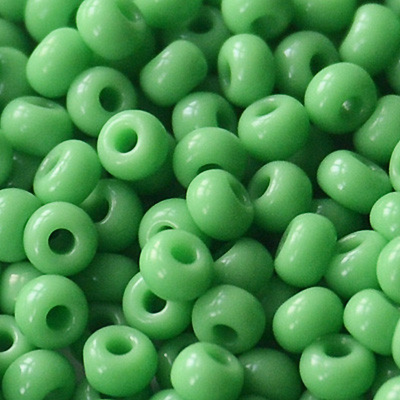 214-10/0-53210 Бісер Чехія (натуральний, трав“яний світлий), упаковка 50 грамів