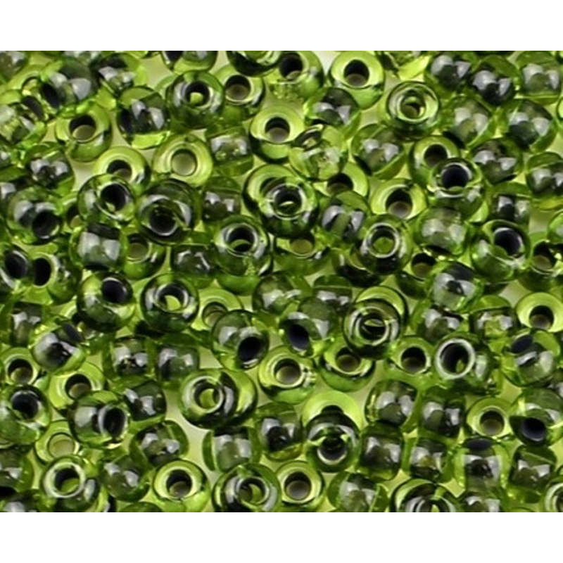50224 бісер №10 Preciosa (Чехія) 5 грамів. Прозорий профарбований