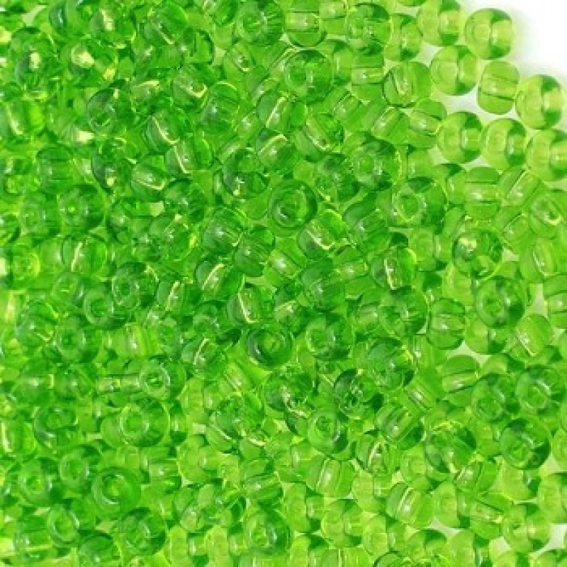 50430 бісер №10 Preciosa (Чехія) 5 грамів. Прозорий