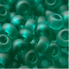 50710 matt бісер №10 Preciosa (Чехія) 5 грамів. Прозорий матовий