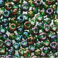 51150 бісер №10 Preciosa (Чехія) 5 грамів. Глазурований райдужний