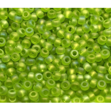 51220 matt бісер №10 Preciosa (Чехія) 5 грамів. Глазурований матовий райдужний