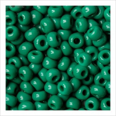 216-10/0-53240 Бісер Чехія (натуральний, бірюзово-зелений), упаковка 50 грамів