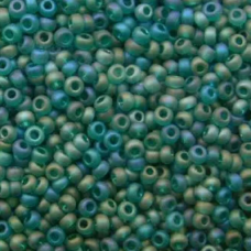 51710 matt бісер №10 Preciosa (Чехія) 5 грамів. Глазурований матовий райдужний