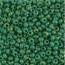 54250 matt бісер №10 Preciosa (Чехія) 5 грамів. Натуральний матовий райдужний