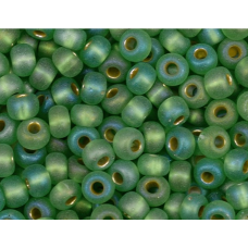 57439 matt бісер №10 Preciosa (Чехія) 5 грамів. Блискучий матовий райдужний