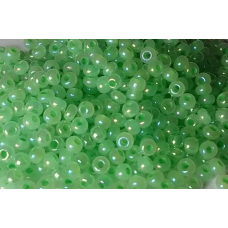 57556 бісер №10 Preciosa (Чехія) 5 грамів. Перламутровий райдужний