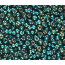 57719 бісер №10 Preciosa (Чехія) 5 грамів. Блискучий райдужний