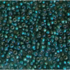 57719 matt бісер №10 Preciosa (Чехія) 5 грамів. Блискучий матовий райдужний