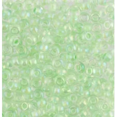 58552 бісер №10 Preciosa (Чехія) 5 грамів. Прозорий профарбований райдужний