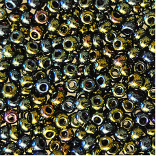 59155 бісер №10 Preciosa (Чехія) 5 грамів. Ірис