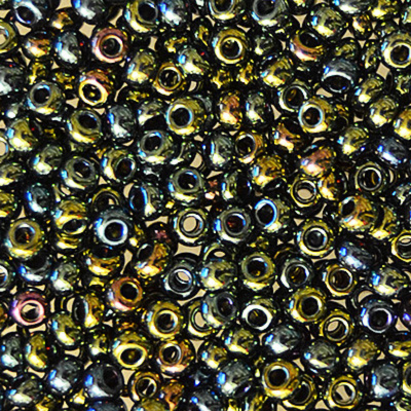 59155 бісер №10 Preciosa (Чехія) 5 грамів. Ірис