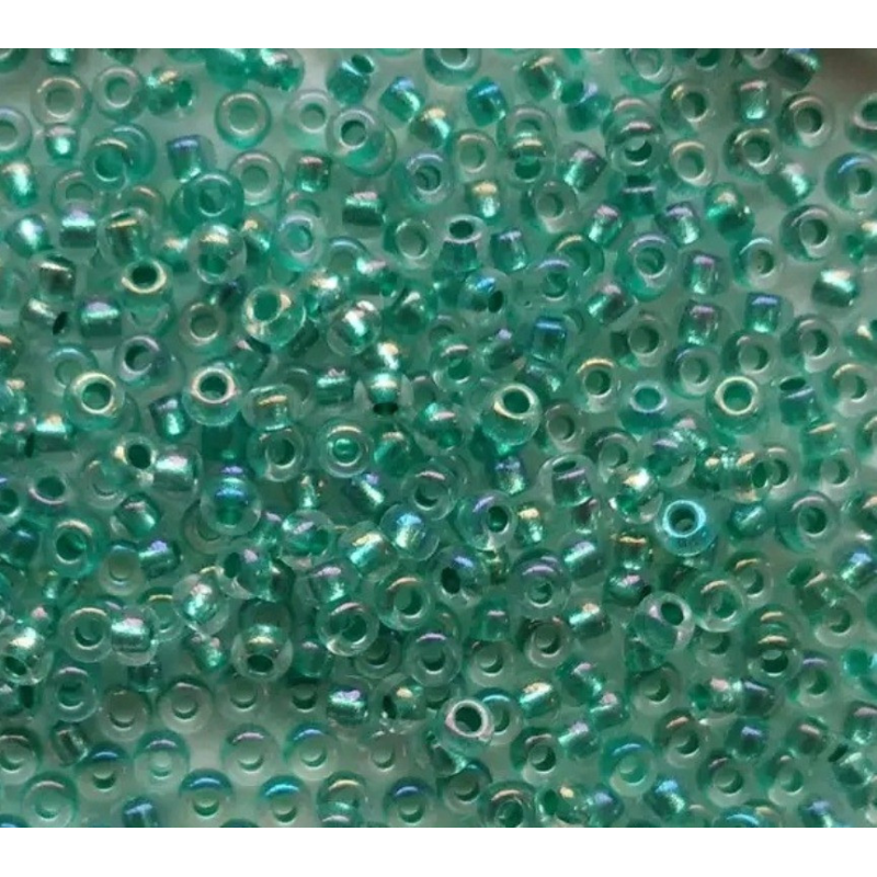 68458 бісер №10 Preciosa (Чехія) 5 грамів. Прозорий райдужний профарбований 68458 бісер №10 Preciosa (Чехія) 5 грамів. Прозорий райдужний профарбований