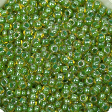 81012 бісер №10 Preciosa (Чехія) 5 грамів. Прозорий профарбований