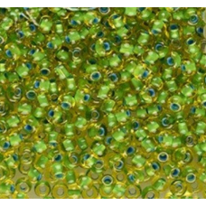 81036 бісер №10 Preciosa (Чехія) 5 грамів. Прозорий профарбований