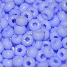 228-10/0-33000 Бісер Чехія (натуральний, волошковий), упаковка 50 грамів