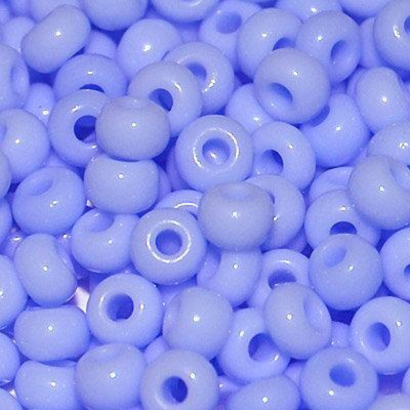 228-10/0-33000 Бісер Чехія (натуральний, волошковий), упаковка 50 грамів