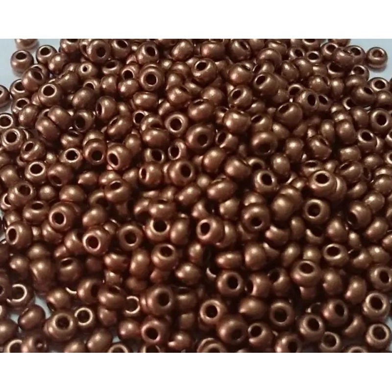 01780 бісер №10 Preciosa (Чехія) 5 грамів. Металізований