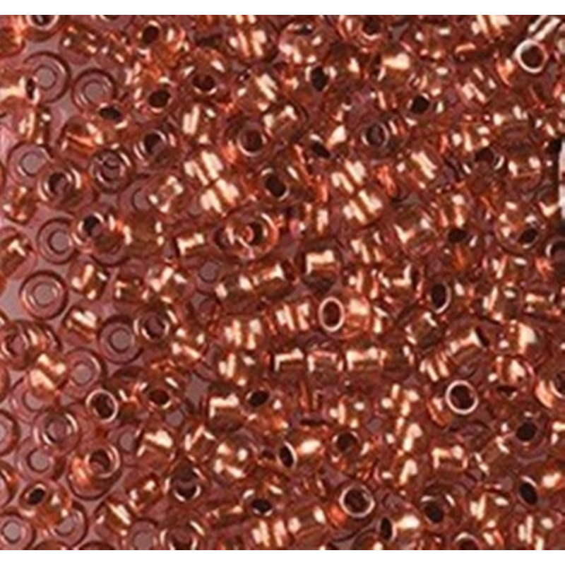 07522 бісер №10 Preciosa (Чехія) 5 грамів. Прозорий блискучий