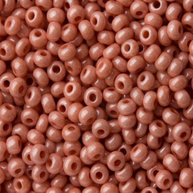 07633 бісер №10 Preciosa (Чехія) 5 грамів. Перламутровий