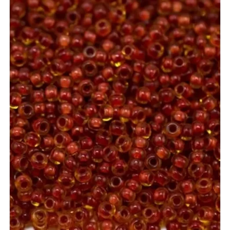 10029 бісер №10 Preciosa (Чехія) 5 грамів. Прозорий профарбований