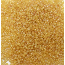11020 matt бісер №10 Preciosa (Чехія) 5 грамів. Глазурований матовий райдужний