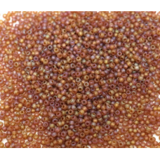 11090 matt бісер №10 Preciosa (Чехія) 5 грамів. Глазурований матовий райдужний