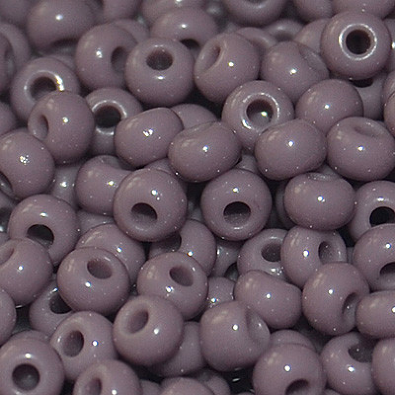 234-10/0-23020 Бісер Чехія (натуральний, ліловий блідий), упаковка 50 грамів