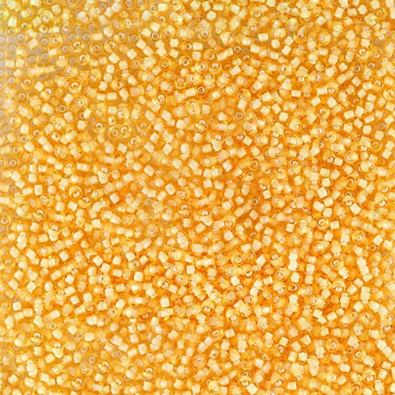 15026 бісер №10 Preciosa (Чехія) 5 грамів. Прозорий профарбований