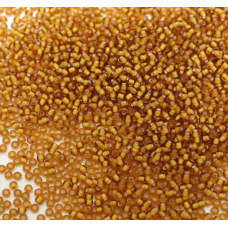 15076 бісер №10 Preciosa (Чехія) 5 грамів. Прозорий профарбований