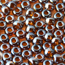 16110 бісер №10 Preciosa (Чехія) 5 грамів. Глазурований